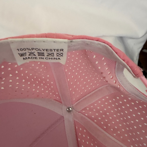 Pink 'Girls Fish Too' Cap - Picture 5 of 6